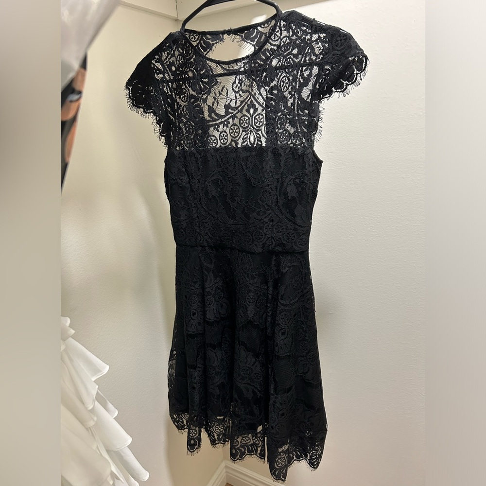 Black lace BB Dakota Dress